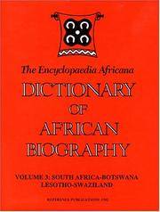 Dictionary of African Biography: South Africa-Botswana Lesotho-Swaziland