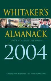 Whitaker's Almanack 2004 (Whitaker's Almanack)