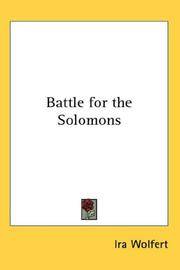 cover of Battle for the Solomons