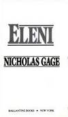 Eleni by Gage, Nicholas