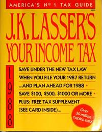 Yr Income Tax 88 de J K Lasser; Editor-Bernard Greisman - 1987-10-30