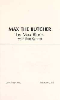 cover of Max the Butcher