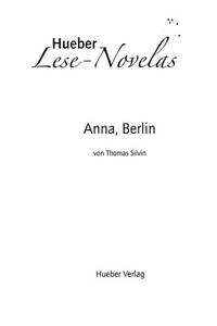 LESE-NOVELAS.A1.Anna, Berlin.Libro