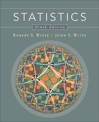 Statistics (ISBN: 9780470392225)