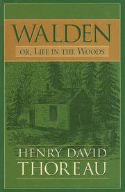 cover of Walden Or, Life in the Woods