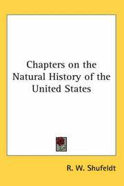 image of Chapters on the Natural History of the United States