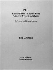 Pll: Linear Phase-Locked Loop Control System Analysis Software and User's Manual/Book and Disk