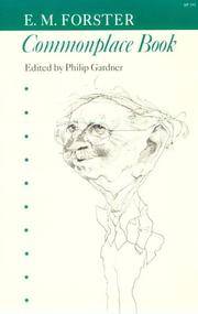 Commonplace Book by E. M. Forster - Paperback - 1988-02-01 - from Books4Cause Inc. (SKU: mon0001000646)