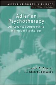 Adlerian Psychotherapy