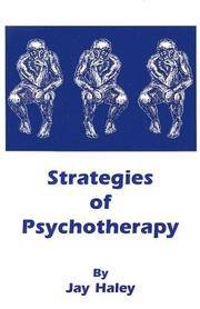 image of Strategies of Psychotherapy