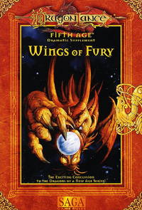 WINGS OF FURY (Dragonlance Fifth Age Dramatic Adventure Game) by Niles, Douglas - 1998-03-24