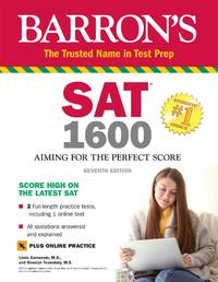 SAT 1600 with Online Test: Aiming for the Perfect Score (Barron's Test Prep)