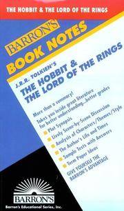 Hobbit and The Lord of the Rings, The (Barron&#039;s Book Notes) de Anne M. Pienciak - 1986-01-23