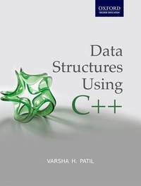 Data Structures Using C++ (ISBN: 9780198066231)