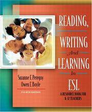 Reading Writing and Learning in ESL: A Resource Book for K-12 Teachers, MyLabSchool Edition by Peregoy by Owen F Suzanne F.; Boyle - Paperback - 2004-12-30 - from GOTbooks (SKU: SKU0205449239)