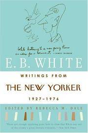 cover of Writings from The New Yorker 1927-1976