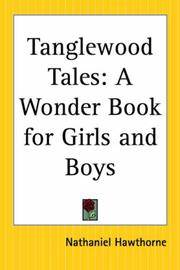 image of Tanglewood Tales: A Wonder Book for Girls and Boys