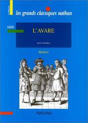 L&#039;Avare (French Edition) by Moliere