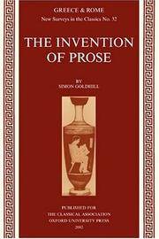 The Invention Of Prose