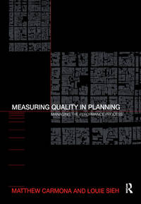 Measuring Quality in Planning: Managing the Performance Process