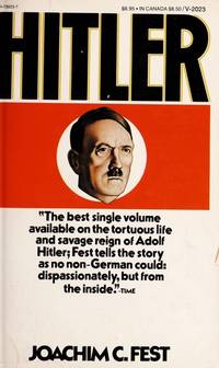 Hitler by Joachim C Fest