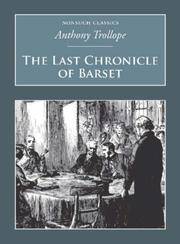 cover of The Last Chronicle of Barset (Nonsuch Classics)