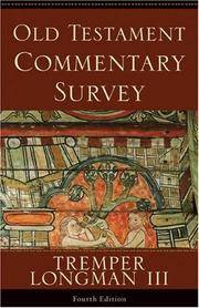 cover of Old Testament Commentary Survey