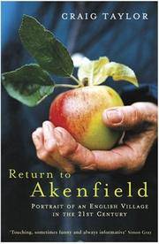 image of Return to Akenfield: Portrait of an English Village in the 21st Century