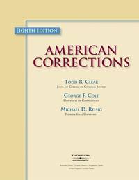 cover of American Corrections