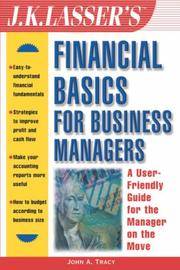 Jk Lasser's Financial Basics For Business Managers