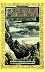 cover of Fellowship of the Ring: Being The First Part Of The Lord Of The Rings