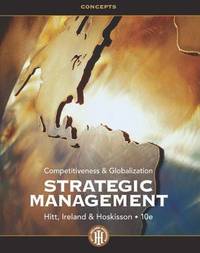 image of Strategic Management: Concepts : Competitiveness and Globalization