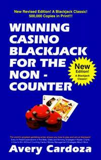 Winning Casino Blackjack For The Non-Counter by Avery Cardoza - Paperback - 1994 - from The Book Cat (SKU: FS1023)