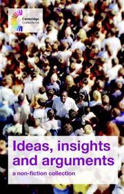 image of Ideas, Insights and Arguments: A Non-Fiction Collection (Series: Cambridge Collections)