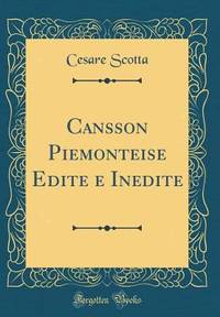 Cansson Piemonteise Edite e Inedite