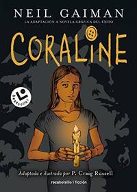 cover of Coraline: Adaptada e ilustrada por P. Craig Russell (Spanish Edition)