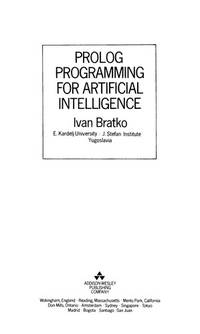 PROLOG programmig for artificial intelligence