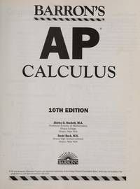 Barron's AP Calculus (Barron's: The Leader in Test Preparation)