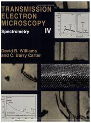 Transmission Electron Microscopy: A Textbook For Materials Science 