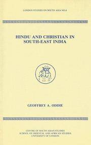 Hindu and Christian in South-East India: Aspects of Religious Continuity and Change, 1800-1900:...
