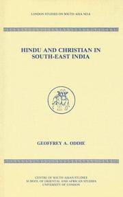 Hindu and Christian In South-East India