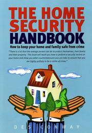 The Home Security Handbook by D.G.CONWAY