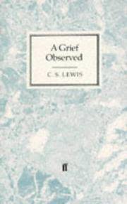 A Grief Observed (Faber Paperbacks)