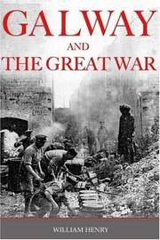 cover of Galway and the Great War