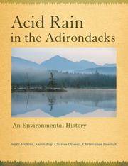 Acid Rain in the Adirondacks: An Environmental History