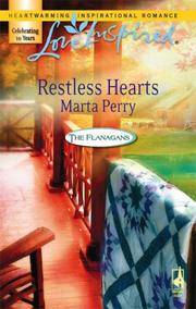 cover of Restless Hearts (The Flanagans, Book 6) (Love Inspired #388)