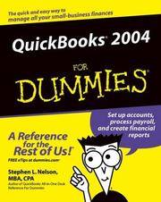 QuickBooks 2004 for Dummies