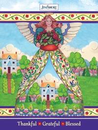 Thankful, Grateful, Blessed Lined Journal (Quiet Fox Designs) Cover Art by Jim Shore, Inspiring...