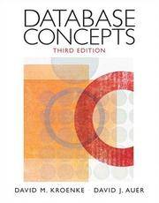 cover of Database Concepts (3rd Edition)
