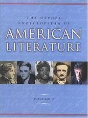 The Oxford Encyclopedia of American Literature, Vol. 2